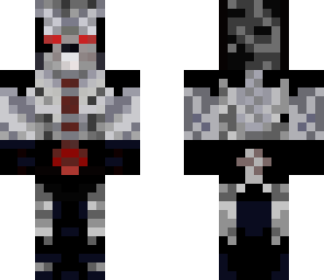 dark wolf full transormation in uniform