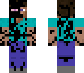 infected steve - enderman