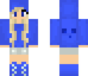 blue slime girl