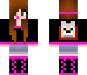 dj brown hair wolf girl