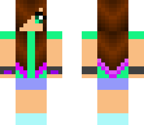 pastel brunnette