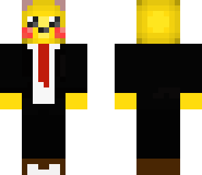 pikachu in a suit