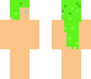 anime hair skin base
