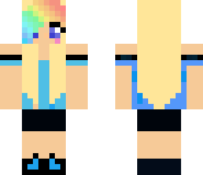 rainbow girl