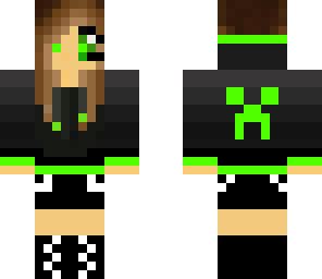 gamer creeper girl
