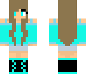 blue girl