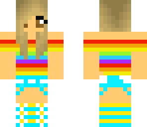 tainbow cute girl