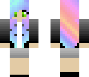 rainbow girl