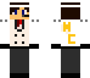 man in white