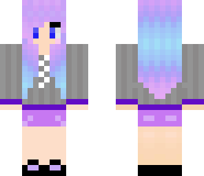 simple girl skin
