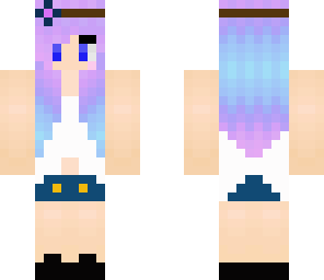 cotton-candy girl