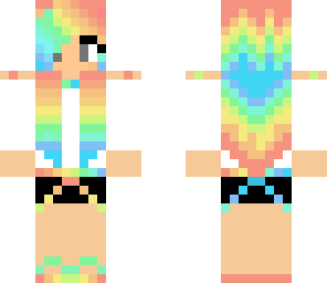rainbow girl