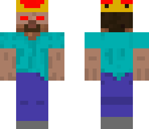 angry king herobrine