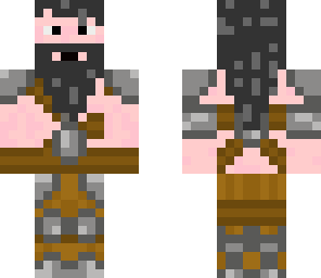 dwarf black hair