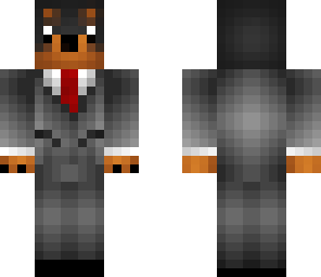 dog in suit