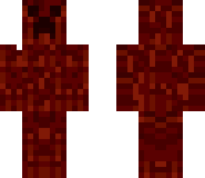 red minecon creeper