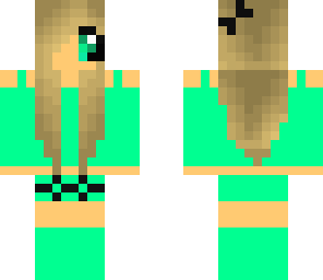 greenie girl with headset