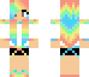 little edited rainbow girl