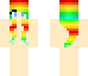 rainbow hair base