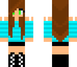 blue girl
