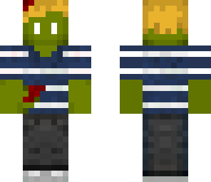 a cartoon skin - zombie -edit paintfixes-