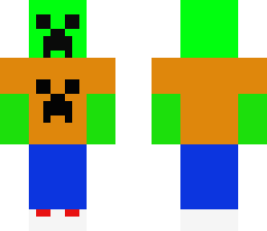 creeper with clothes