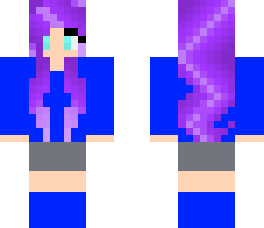 purple and blue orginal