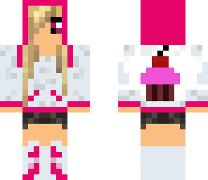 pink cupcake hoodie girl