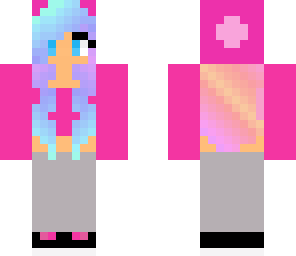 rainbow girl
