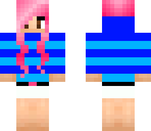 pink hair girl