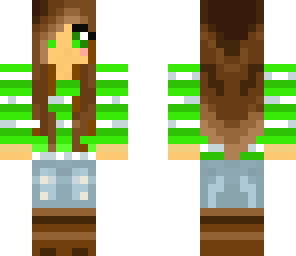 regular girl green