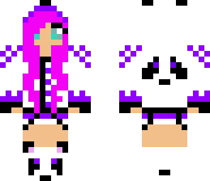 gracies purple panda skin eddited