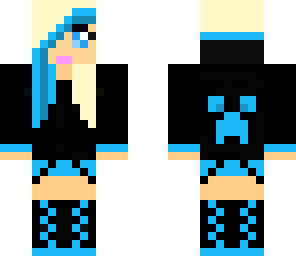blue creeper girl