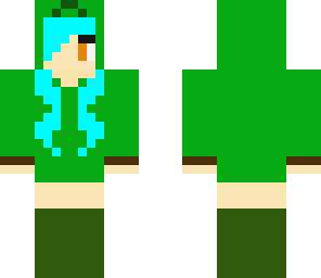 charged creeper girl