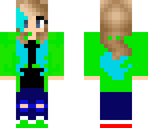 teenager tom boy skin