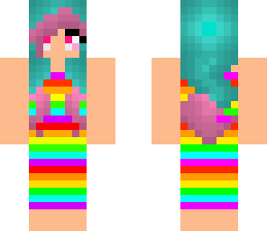 rainbow girl