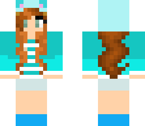 please view  blue polar bear girl