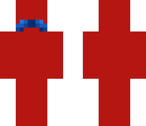 red mustache