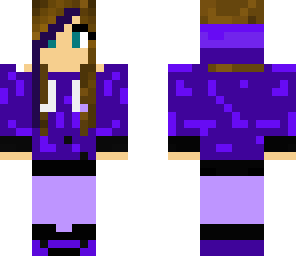 purple dj girl