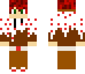 red cake boy