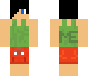 me in a bathers