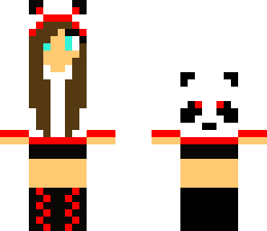 red panda girl