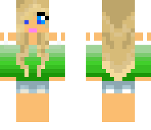 green girl