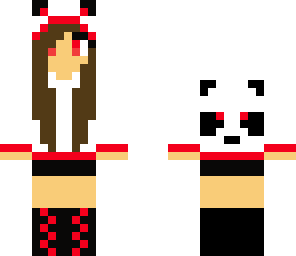 red panda girl