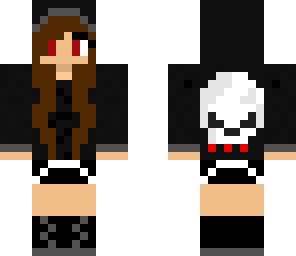 vampire hoodie girl