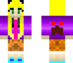 purple girl panda creeper