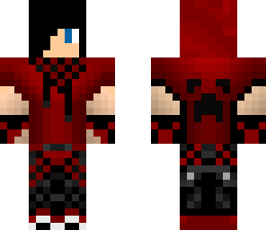red and black boy