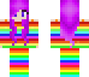 rainbow girl