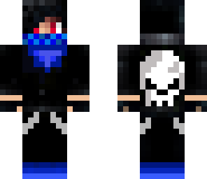 blue skull