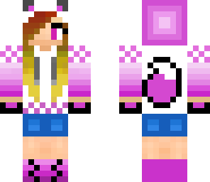 fixed purple wolf teen girl